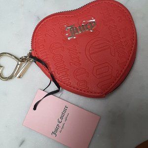 Juicy Couture Flame Scarlet Heart Coin Purse